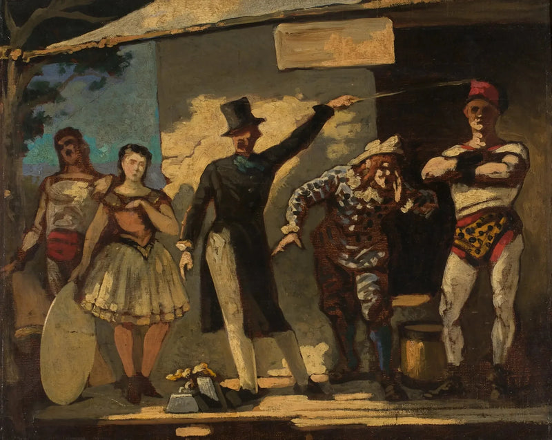 Картина Оноре Домье - Honoré Daumier
