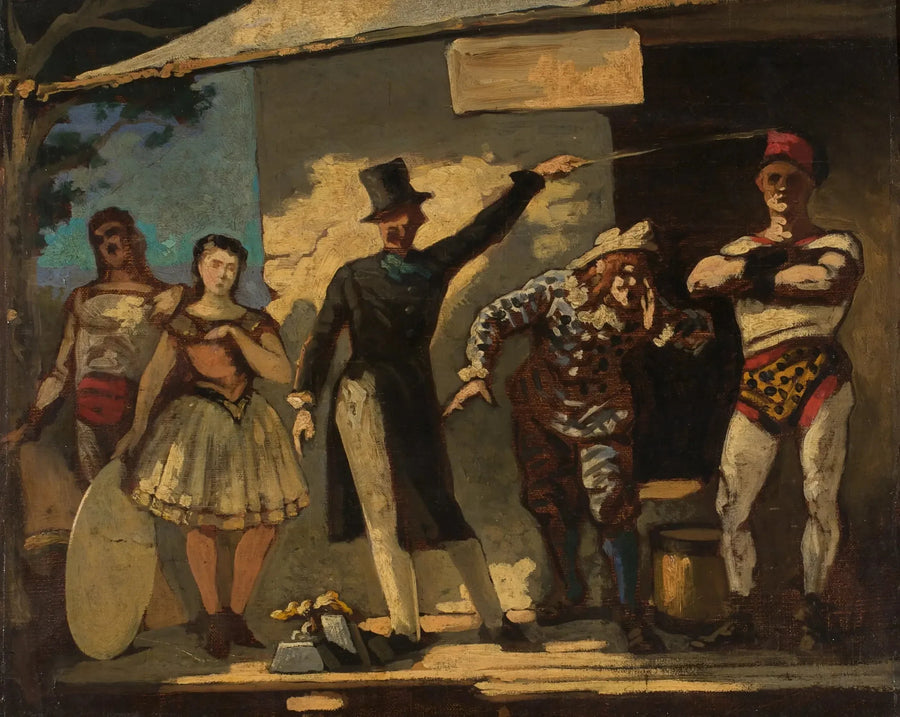 Картина Оноре Домье - Honoré Daumier
