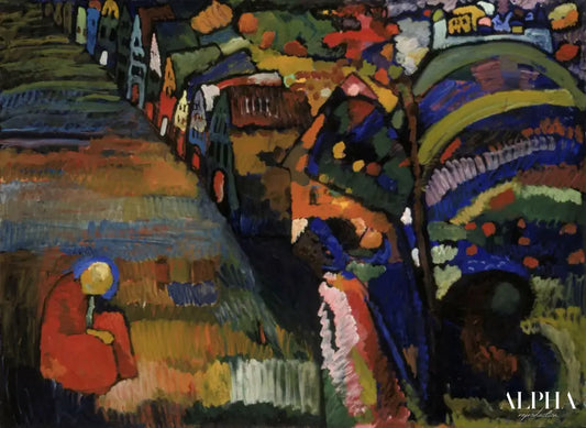 Peinture de maison - Vassily Kandinsky - Reproductions de tableaux et peintures haut de gamme