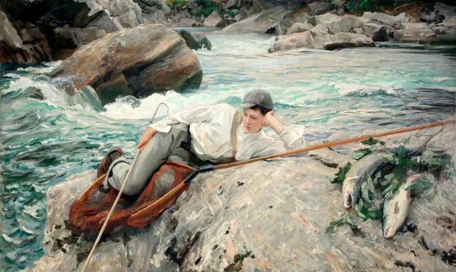 Во время своих каникул, Норвегия - Джон Сингер Сарджент