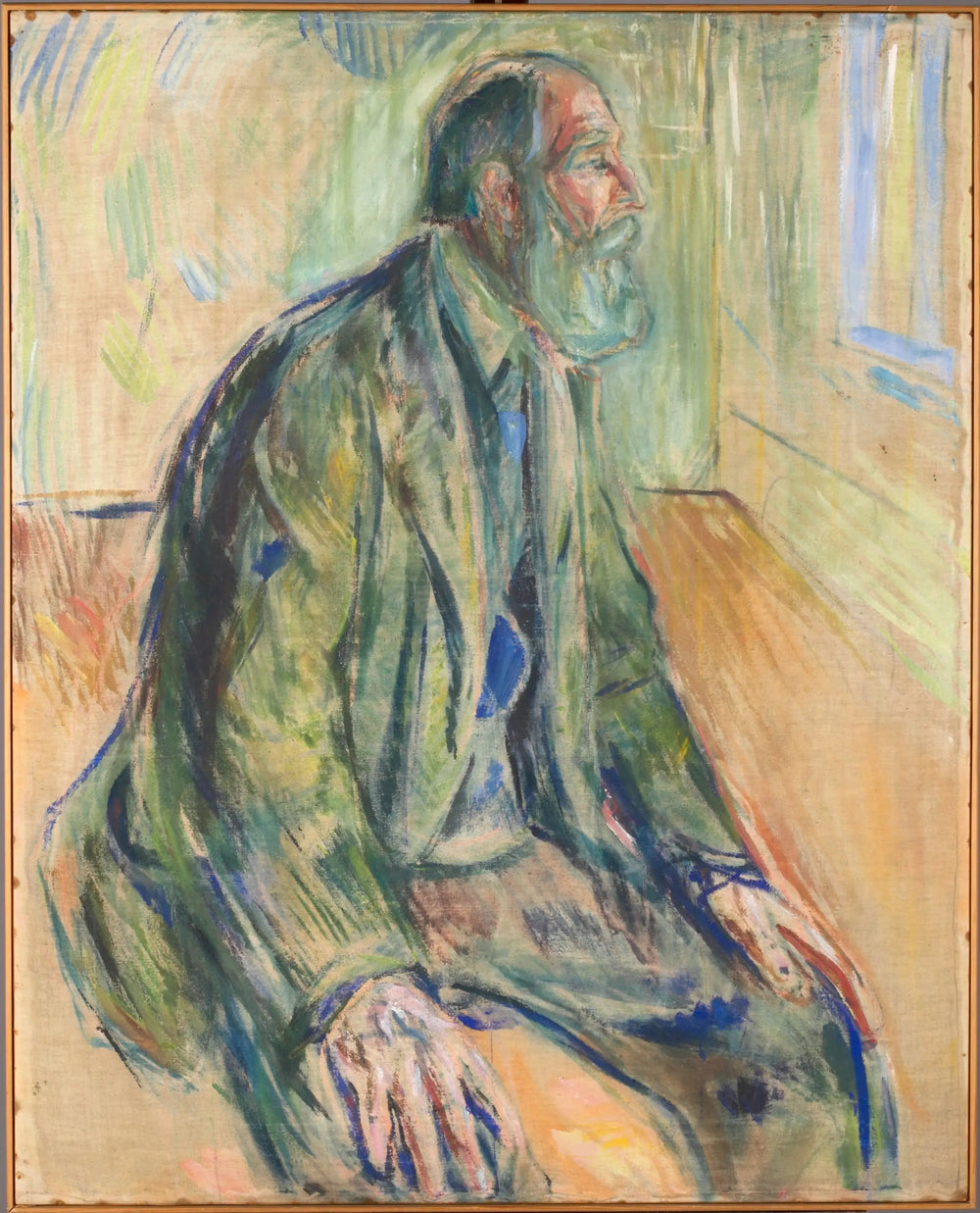 Percer la fenêtre - Edvard Munch image 1 reproduction de peinture à l’huile