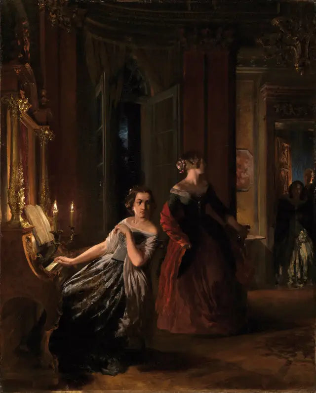 Возмущение - Адольф фон Мензель