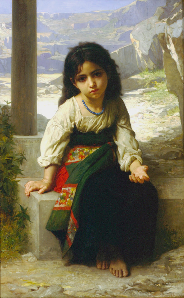 Petite mendiante (1880) - Bouguereau
