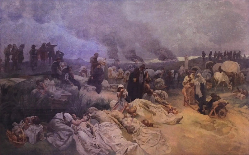Петр Чельчик в Воднанах - Альфонс Муха