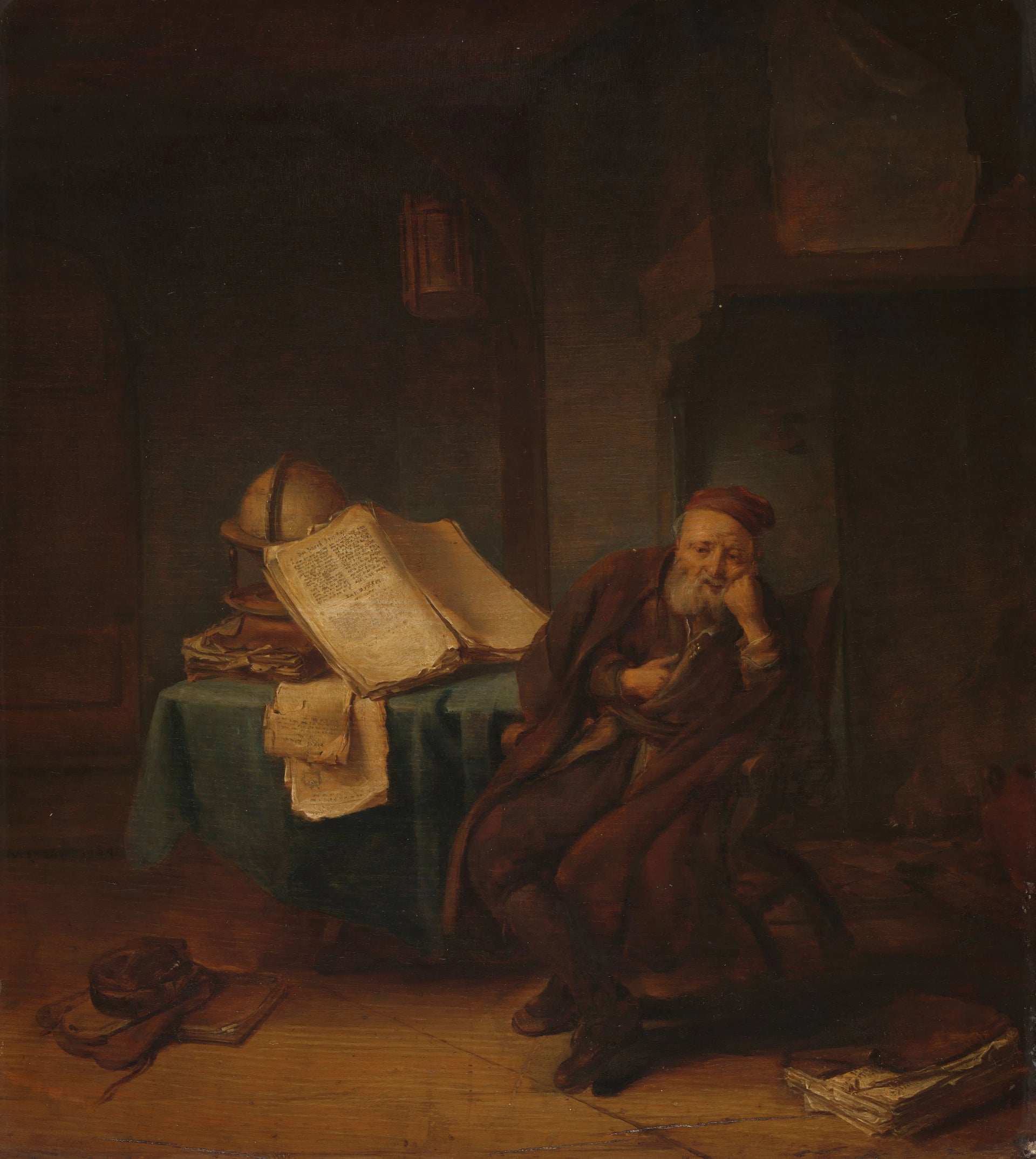 Philosophe dans son étude - Jacob Spreeuwen