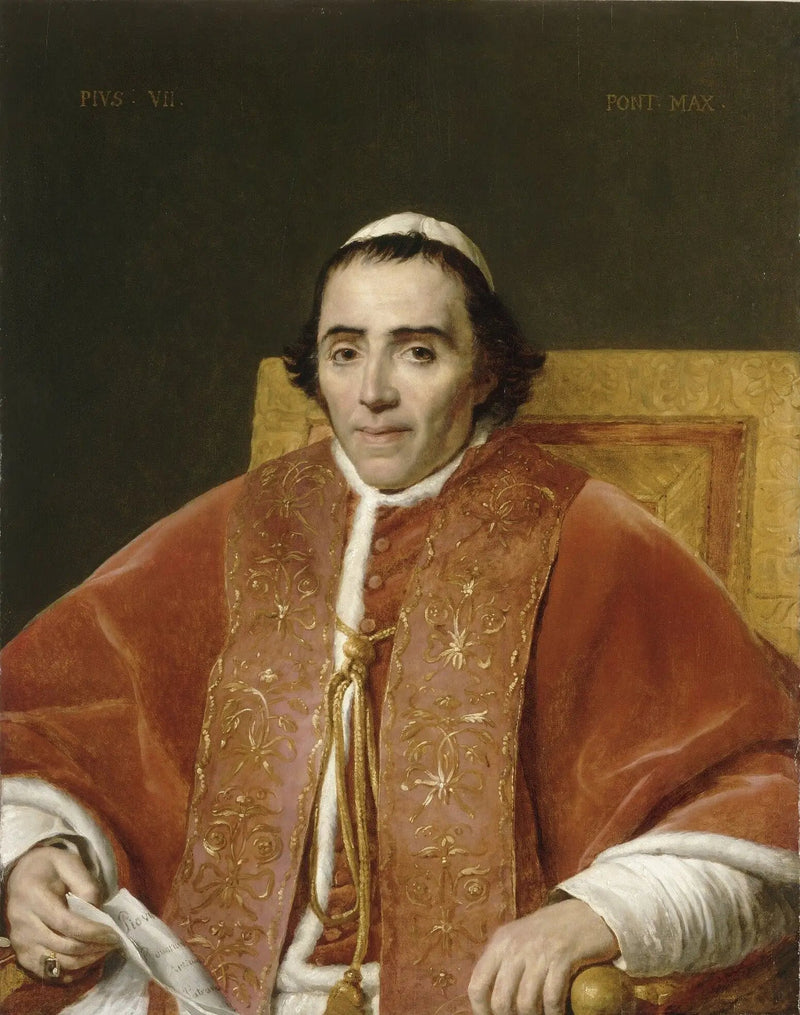 Пий VII, папа (1740-1823) - Жак-Луи Давид