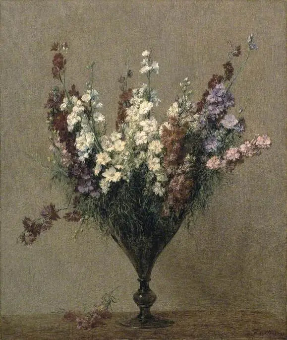 Pied d’alouette - Henri Fantin-Latour - Alpha Reproduction