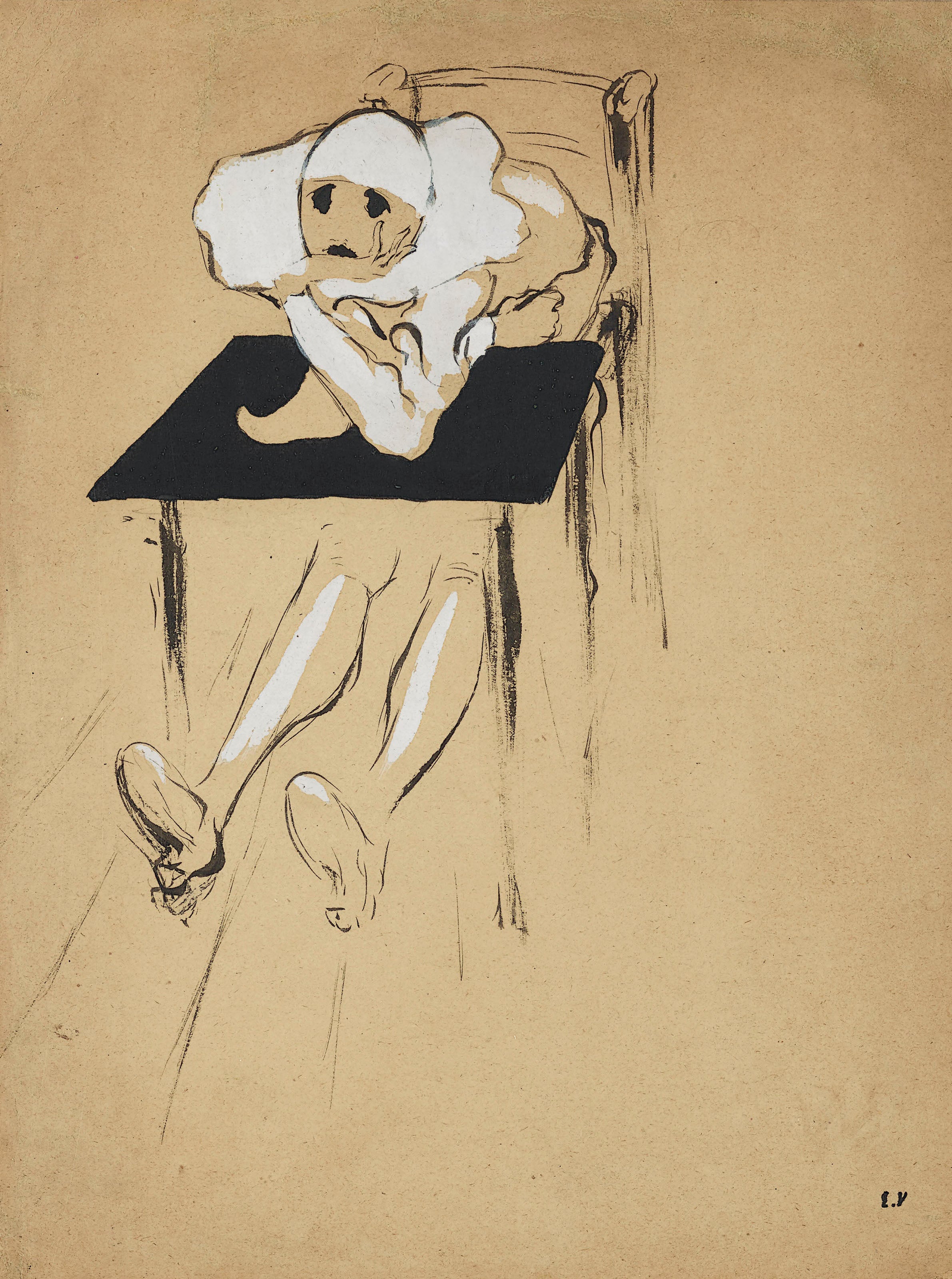 Pierrot - Édouard Vuillard - Alpha Reproduction