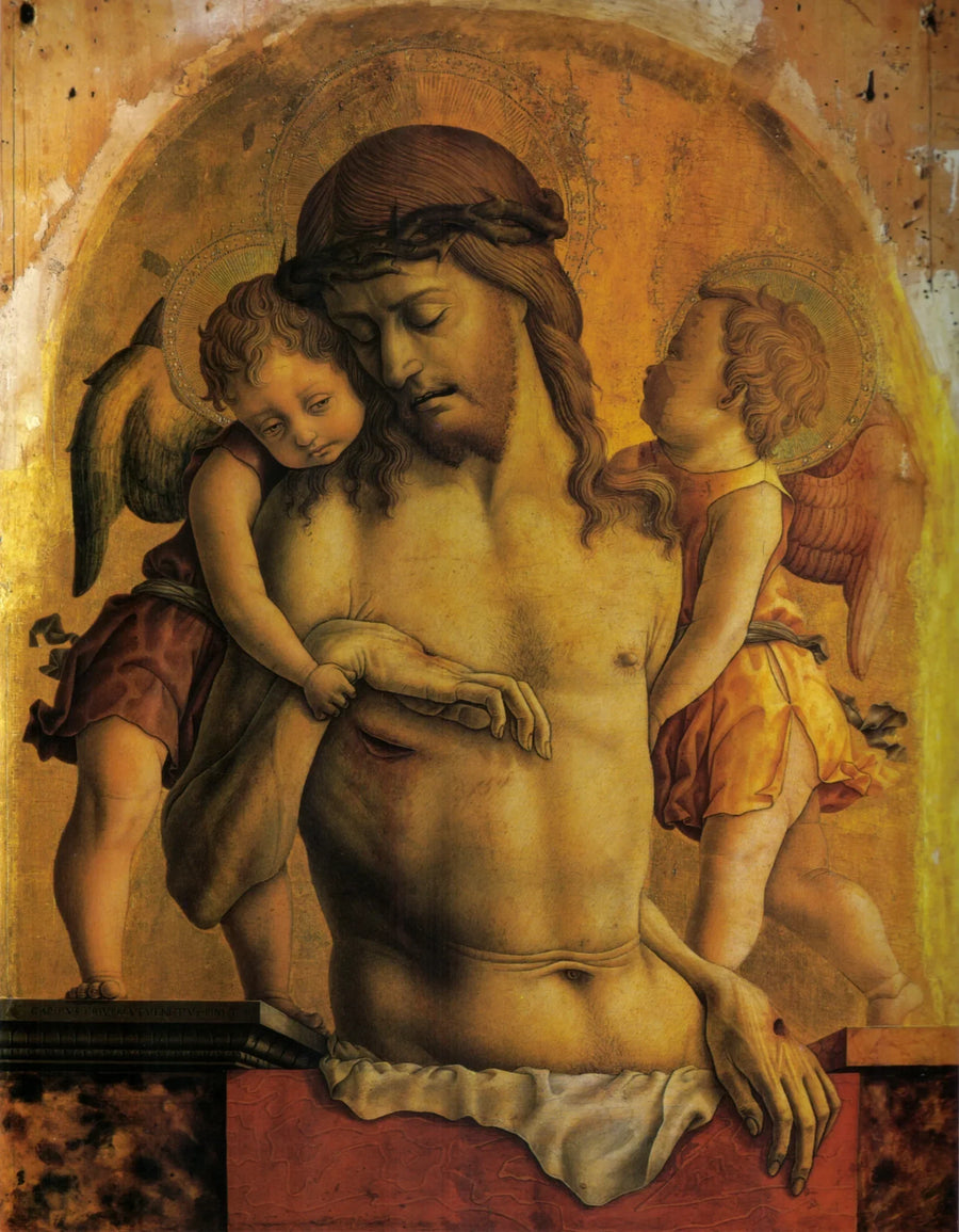 Pietà de Montefiore - Carlo Crivelli image 1 copie de tableau peinte à la main