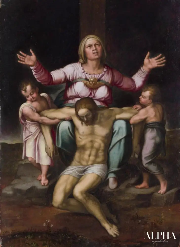 Pieta - Michel-Ange - Reproductions de tableaux et peintures haut de gamme