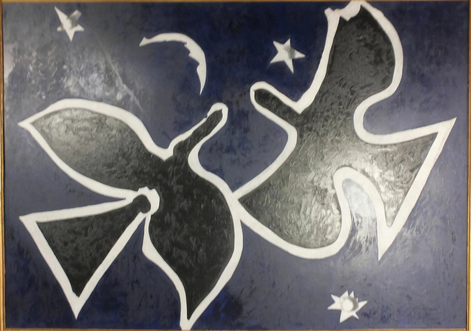 Plafond : Les oiseaux - Georges Braque