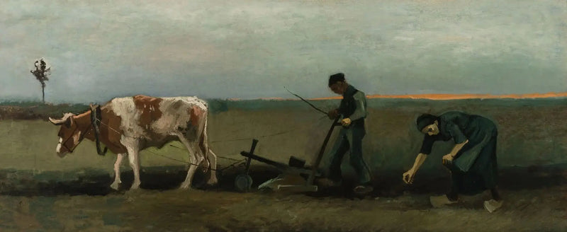 Посадка картофеля - Винсент ван Гог