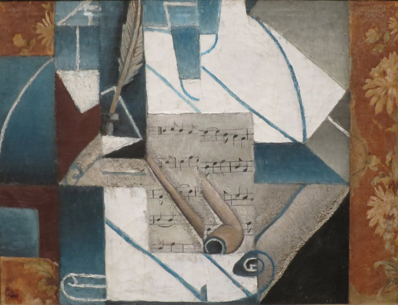 Перо и трубка - Хуан Грис