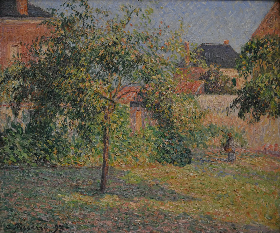 Яблоня на лугу, Эрагни - Камиль Писсарро