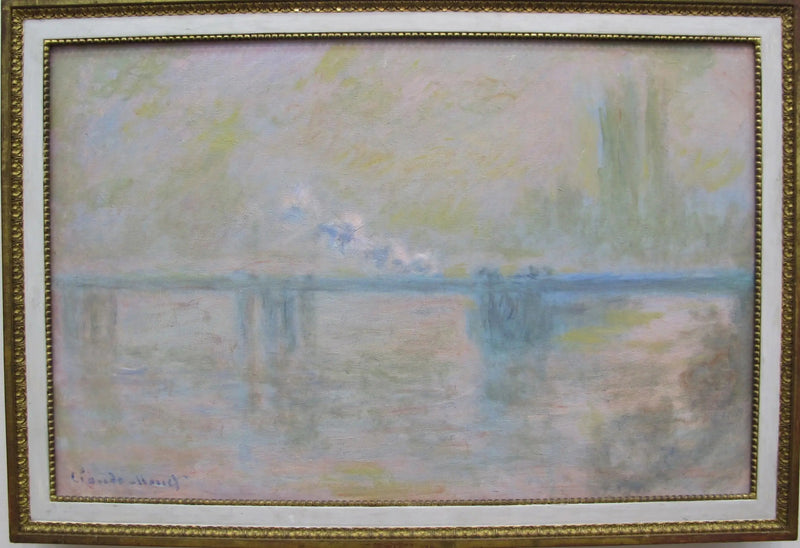 Понт Чаринг-Кросс (пасмурный день), 1900 - Клод Моне