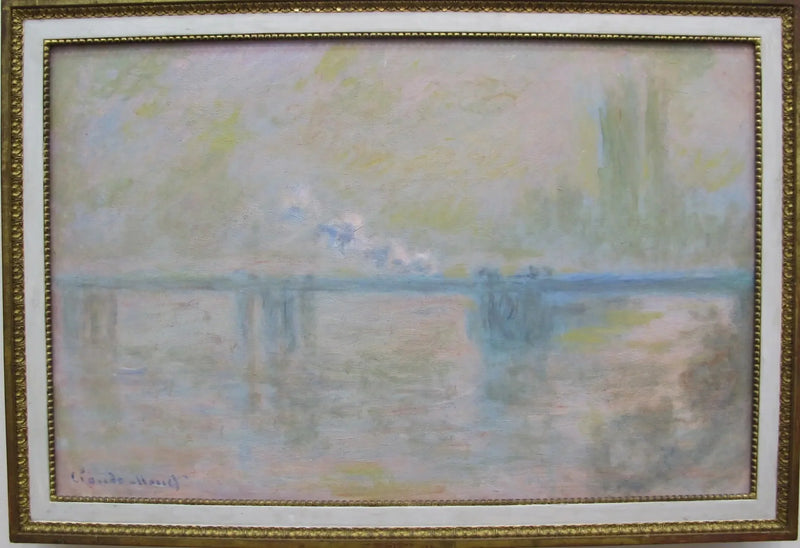 Понт Чаринг-Кросс (пасмурный день), 1900 - Клод Моне