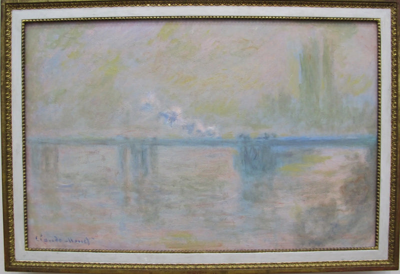 Понт Чаринг-Кросс (пасмурный день), 1900 - Клод Моне