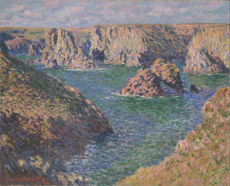 Порт-Домуа, остров Белль - Клод Моне