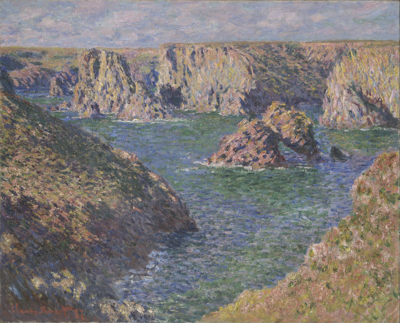 Порт-Домуа, остров Белль - Клод Моне