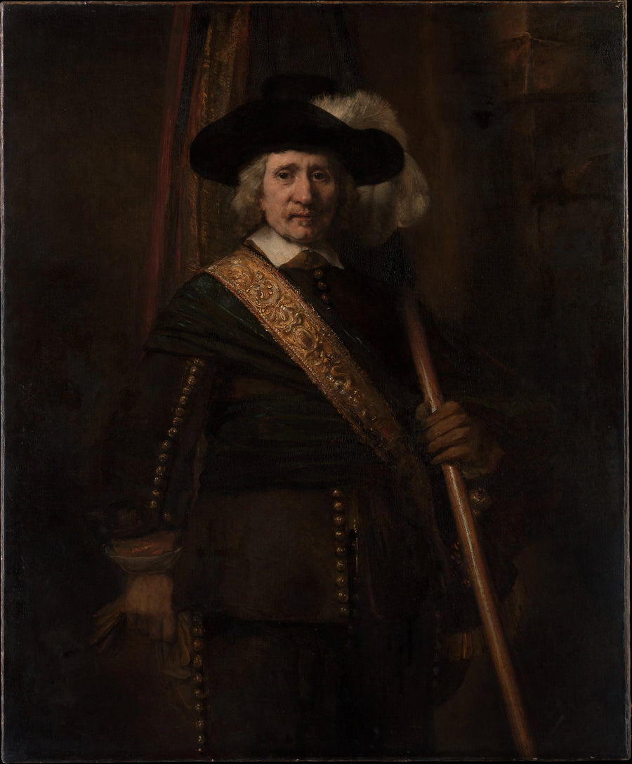 Портрет флагмана (Флорис Суоп, 1604–1657) - Рембрандт