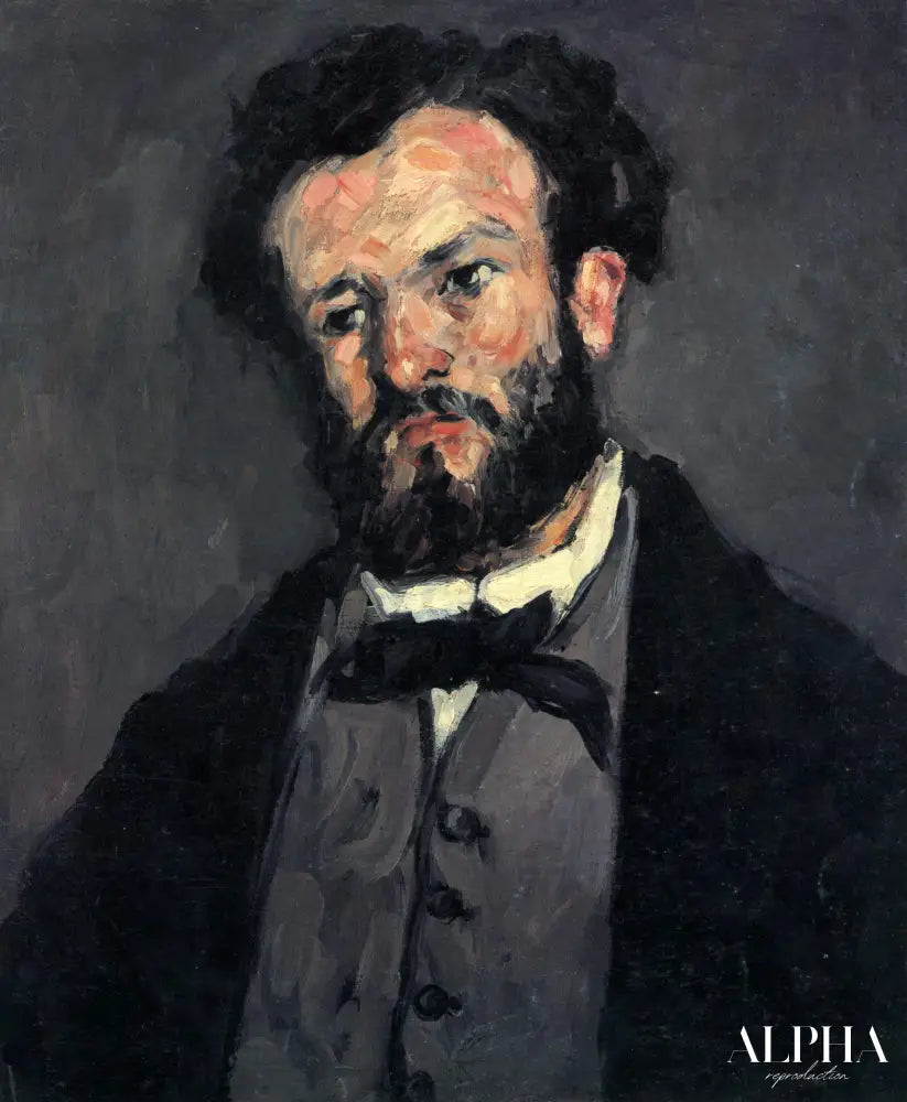 Portrait Antony Valabregue - Paul Cézanne - Reproductions de tableaux et peintures haut de gamme