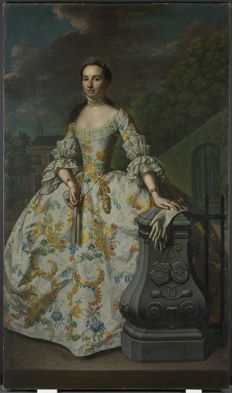 Portrait de Charlotte Beatrix Strick van Linschoten - Mattheus Verheyden