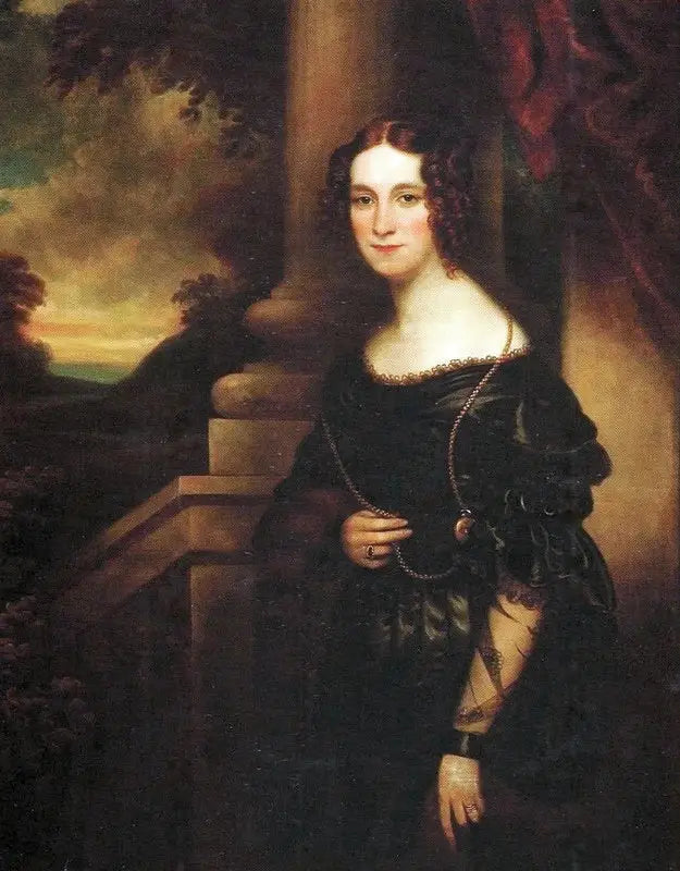 Портрет Амели де Лойтенбург (1812-1873) - Франц Ксавер Винтерхальтер
