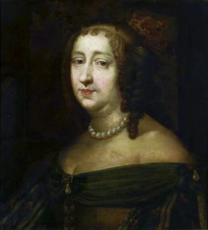 Портрет Анны Австрийской (1601-1666). - Пьер Мигнар