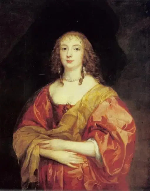 Портрет Анны Карр, леди Рассел, графини Бедфорд (1615-1684), около 1639 года - Антуан ван Дейк