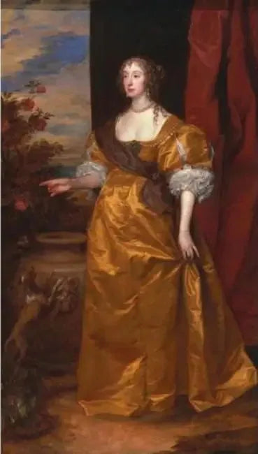 Портрет Анны Киллигрю (1607-1641), жены Джорджа Кирка - Антуан Ван Дейк