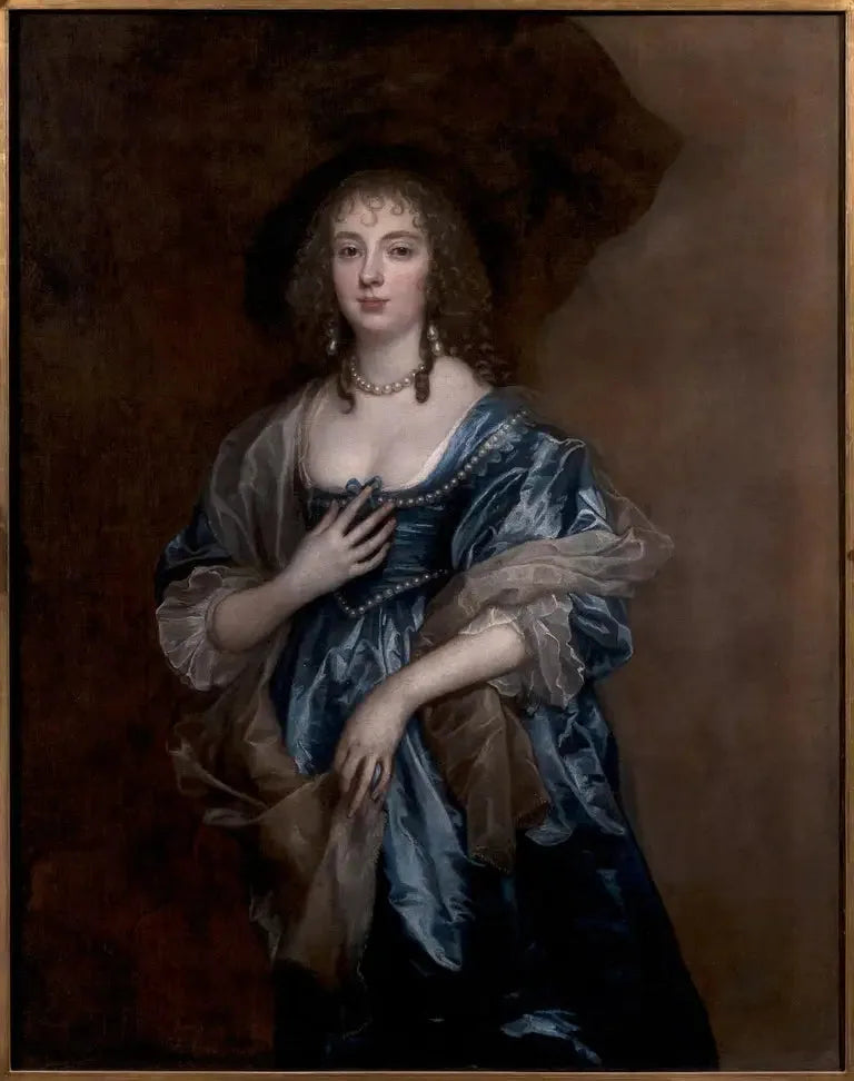 Портрет Анны, леди Рассел, будущей графини Бедфорд (1615-1684) - Антуан ван Дейк