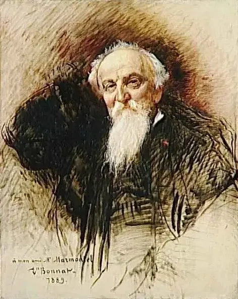 Портрет Антуана Франсуа Мармонтеля (1816-1898), французского пианиста, композитора и музыковеда - Леон Бонна