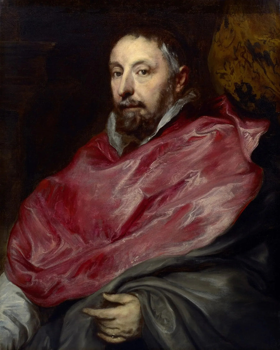 Портрет Антуана Триеста, епископа Гента (1576–1655) - Антуан ван Дейк