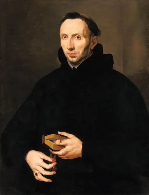 Портрет Антониуса де Рооре (1577-1655), приор августинского монастыря недалеко от Брюсселя - Питер Пауль Рубенс