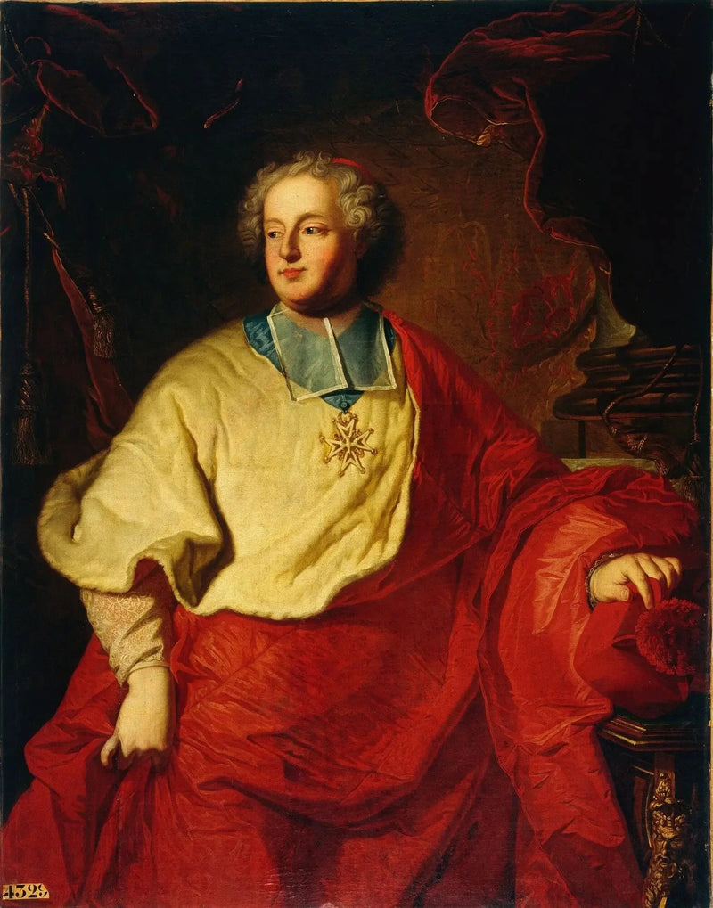 Портрет Арман Гастон Максимилиан де Роган (1674-1749) - Гиацинт Ригу