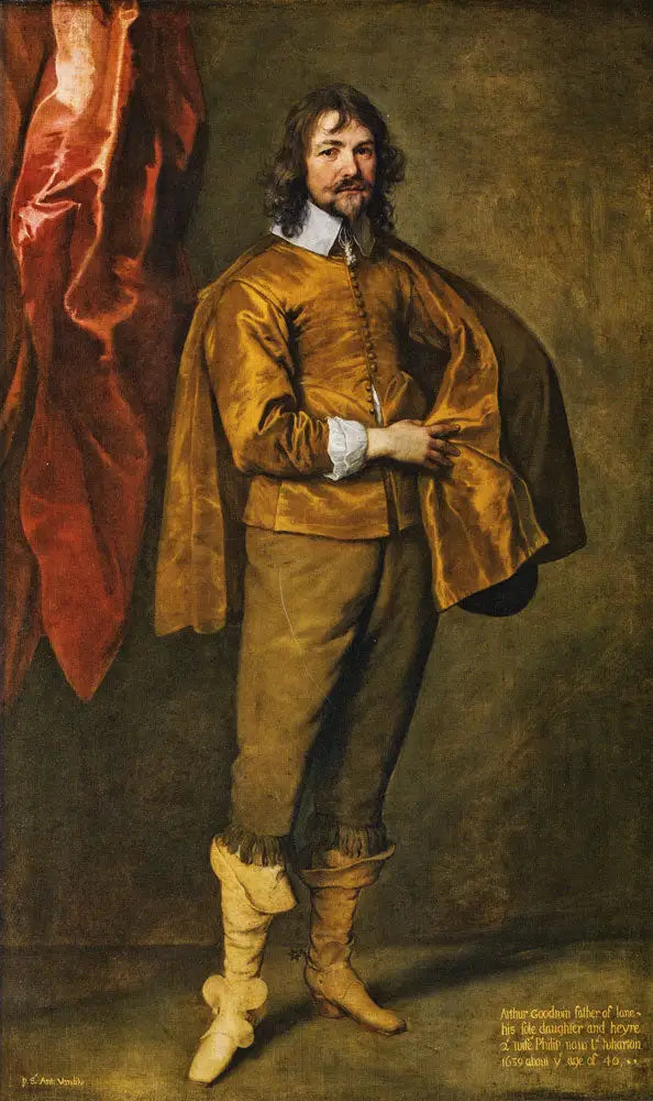 Портрет Артура Гудвина (умер в 1643 году) - Антуан ван Дейк
