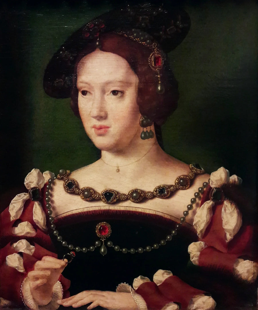 Портрет Элеоноры Австрийской (1498-1558) - Joos van Cleve