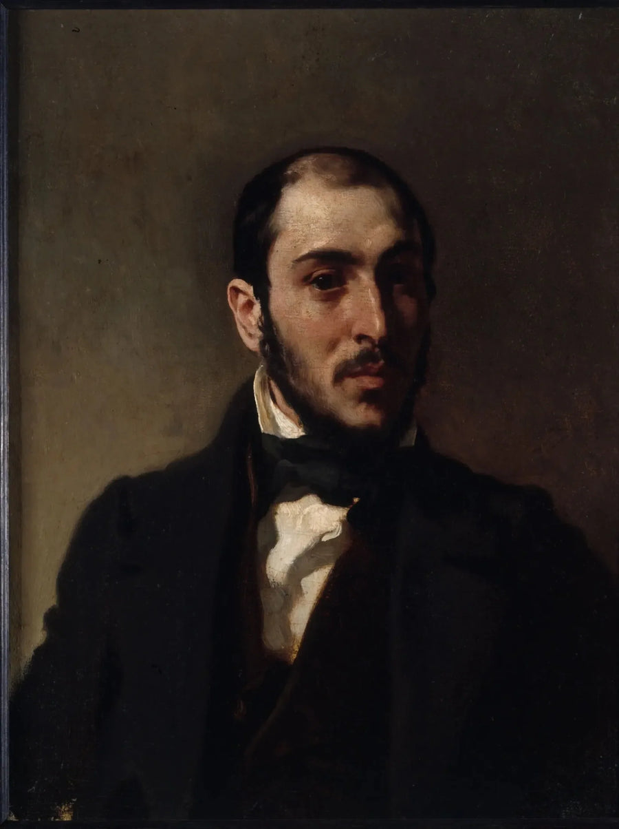 Портрет Эжена Лаваля (1818-1896), архитектора - Эжен Делакруа