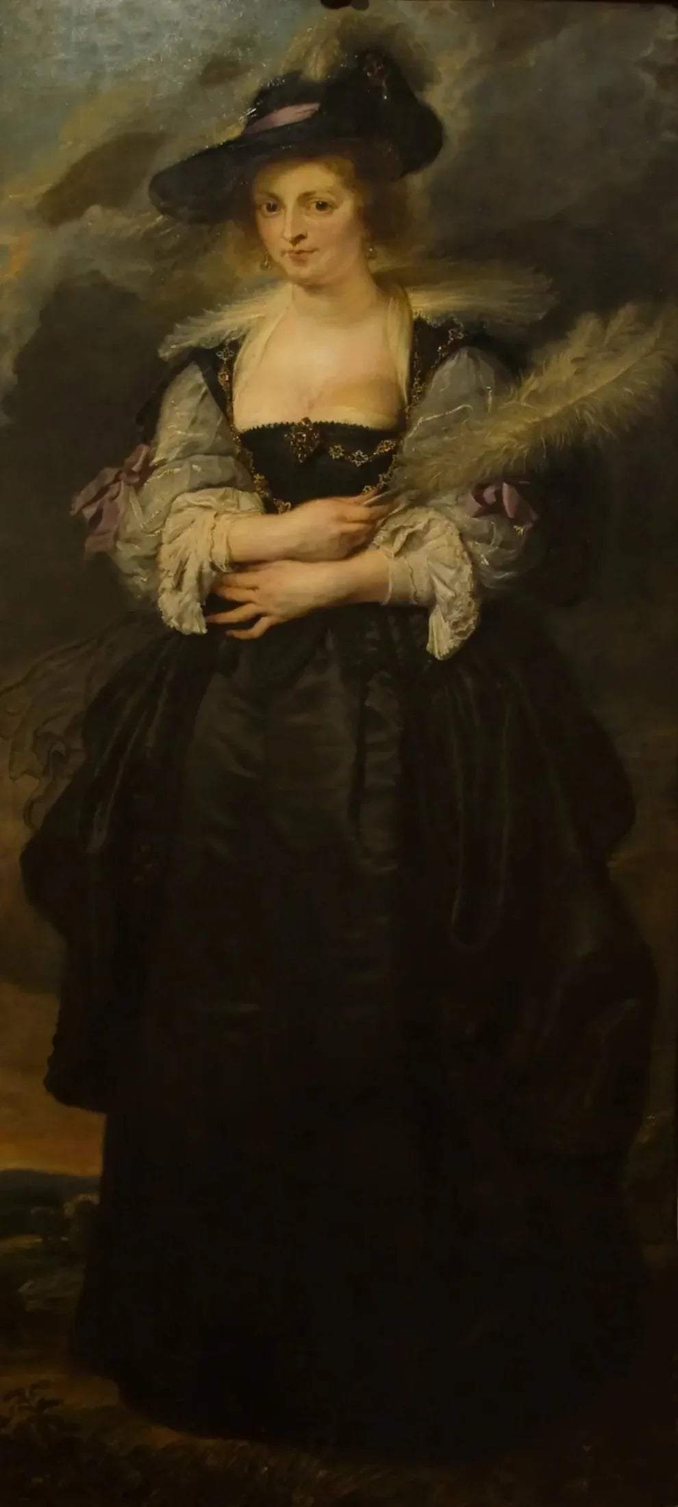 Portrait d'Hélène Fourment - Peter Paul Rubens image 1 reproduction de peinture à l’huile