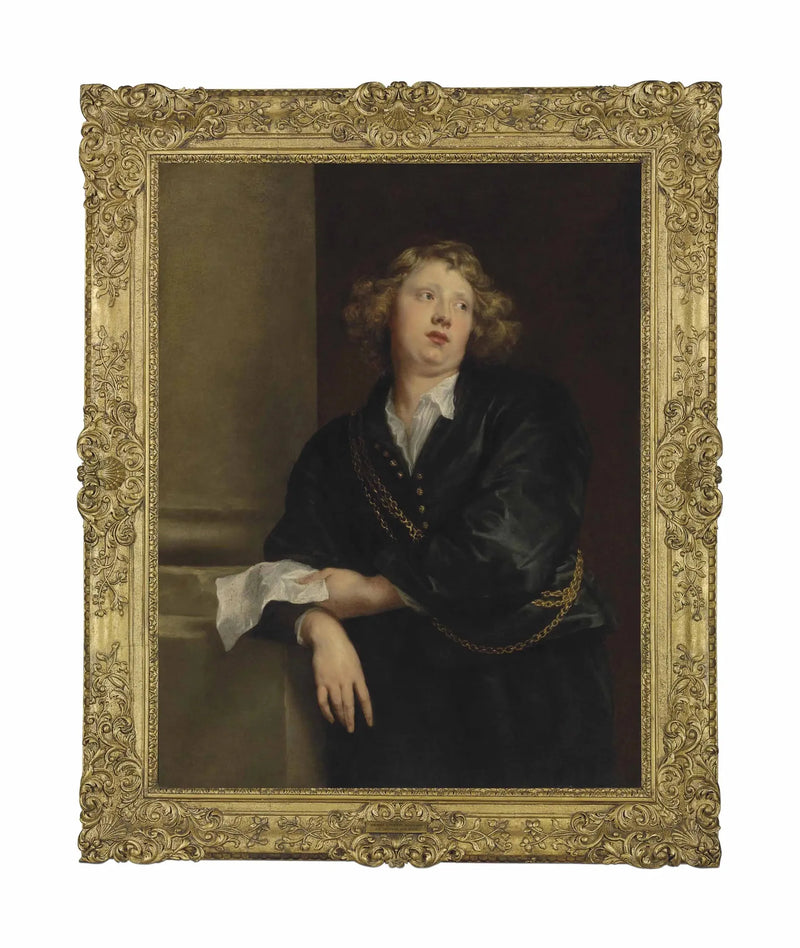 Портрет Генриха Либерти (1628-1661). Композитор и органист - Антуан ван Дейк