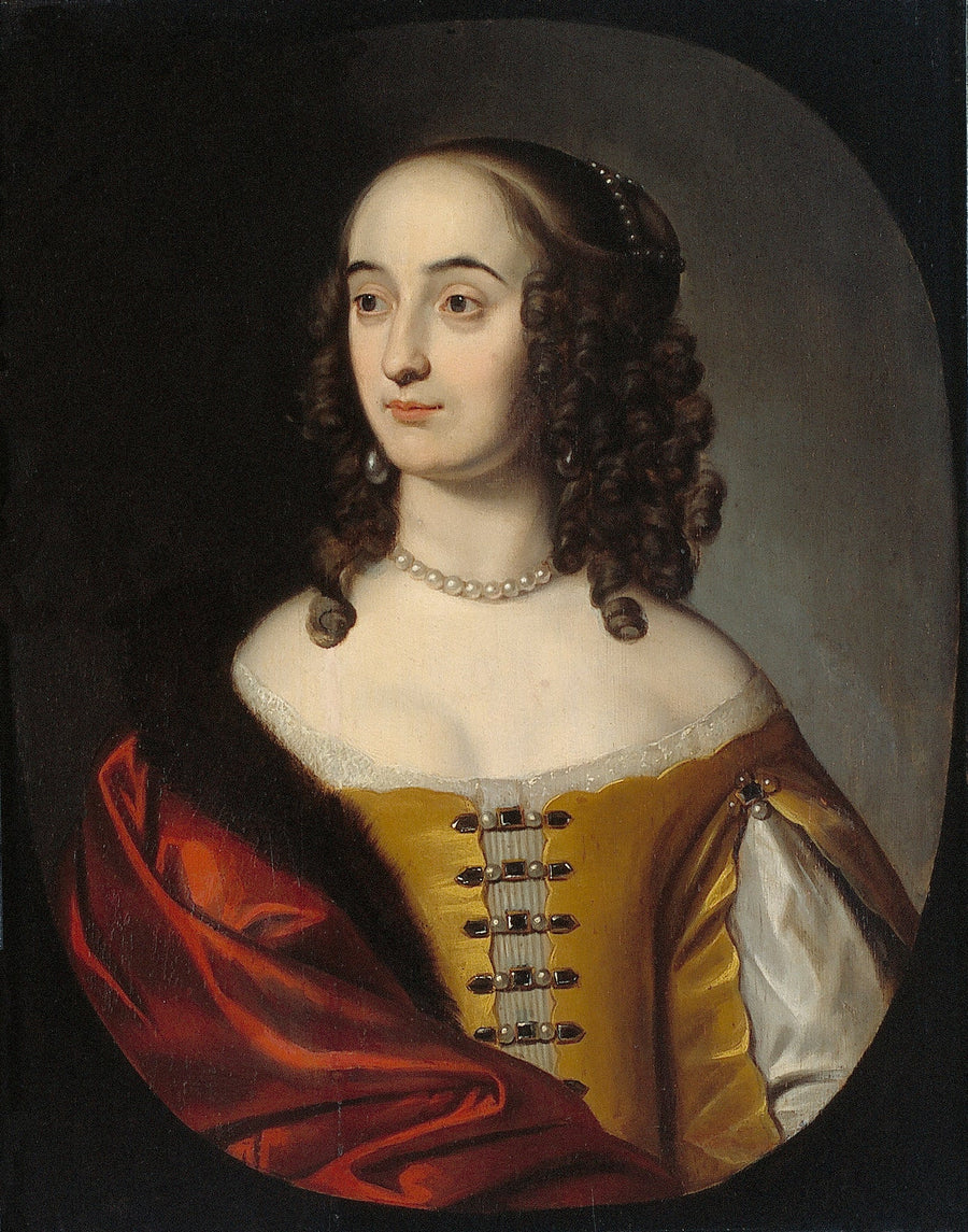 Портрет Анриетты Марии ван де Палц (1626-1651) - Gerrit van Honthorst