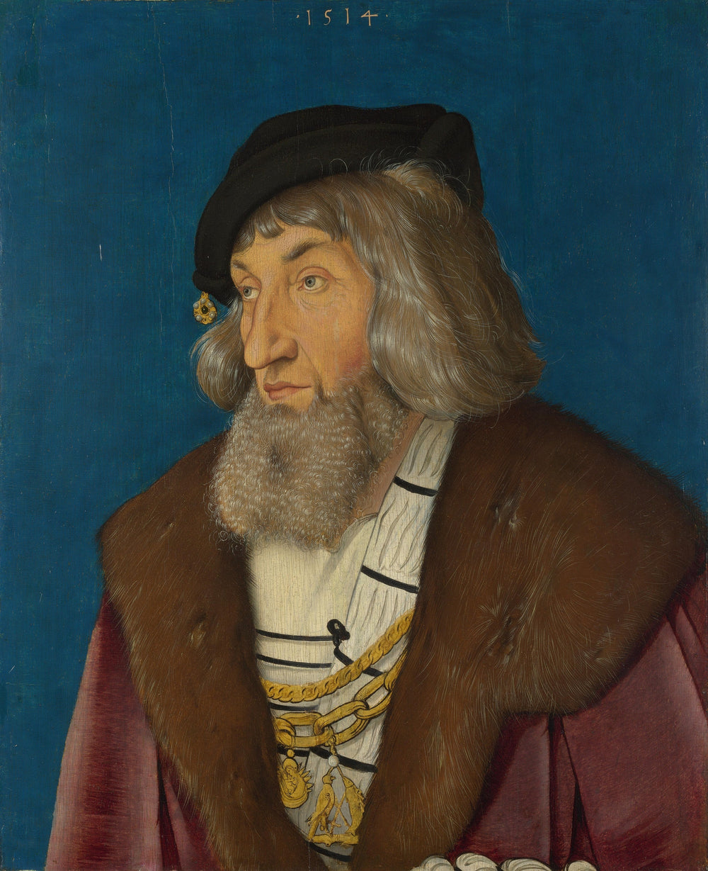 Portrait d'homme - Hans Baldung Grien image 1 copie peinte à la main à l’huile