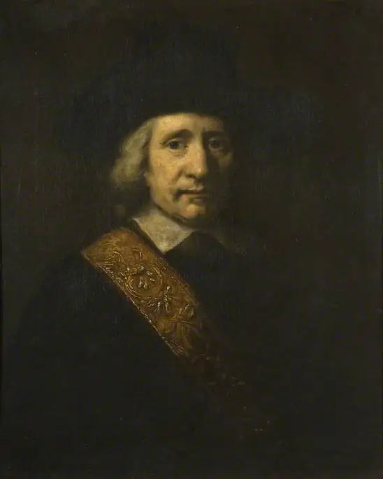 Портрет мужчины (Знаменосец, Флорис Соп, 1604–1657) - Рембрандт