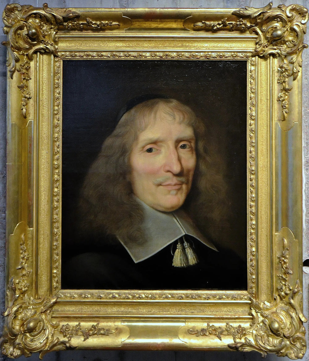 Portrait d'homme - Philippe de Champaigne image 1 copie de tableau peinte à la main
