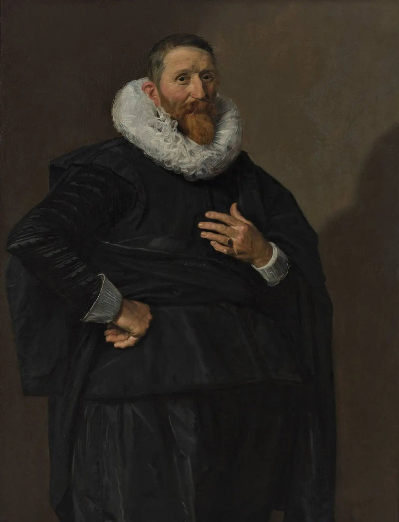Портрет мужчины, (возможно) Йоханнес Саекма (1572-1636) - Франс Халс