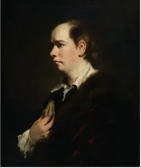 Портрет Оливера Голдсміта (1728-1774), драматурга и писателя - Джошуа Рейнольдс
