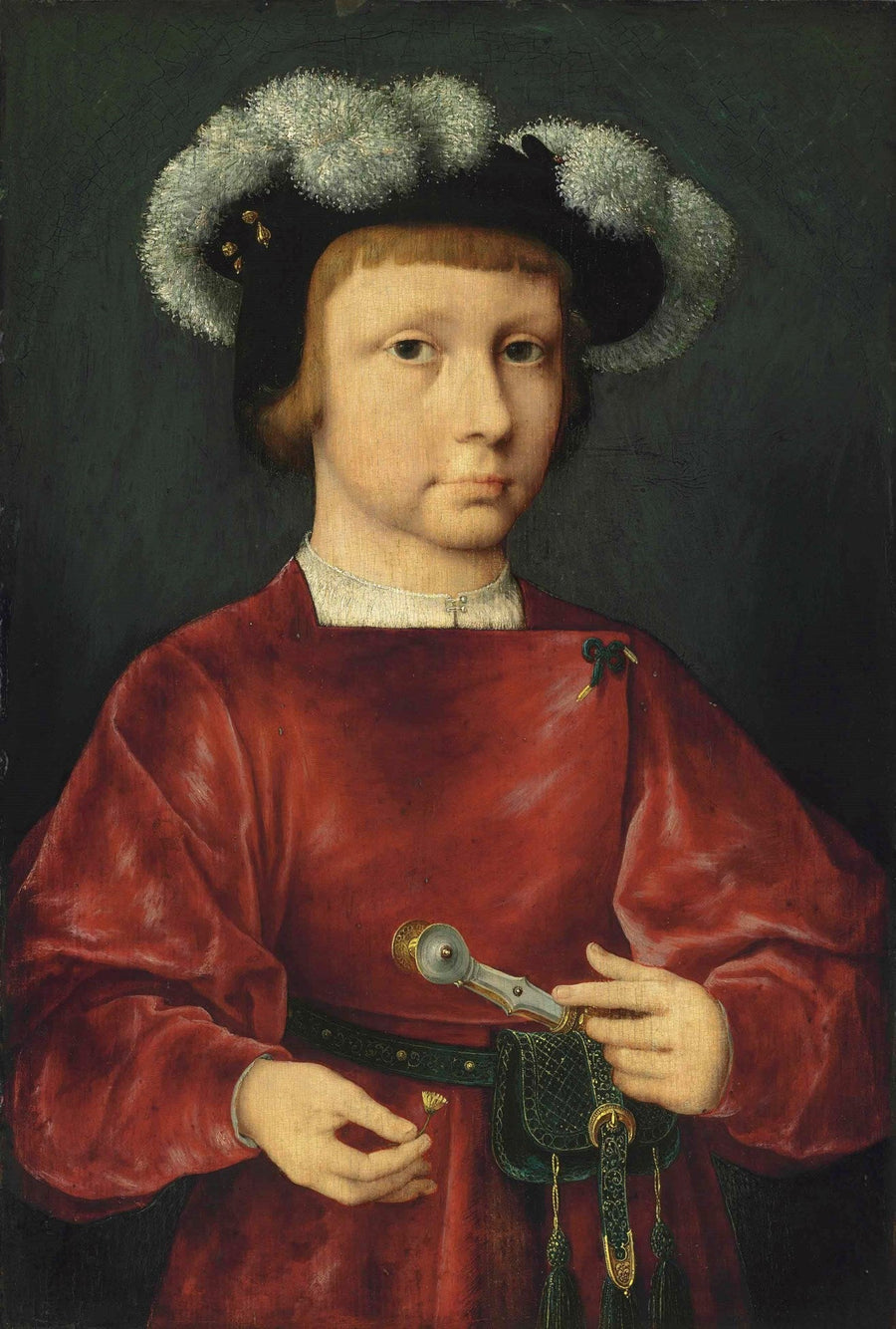 Портрет мальчика - Joos van Cleve