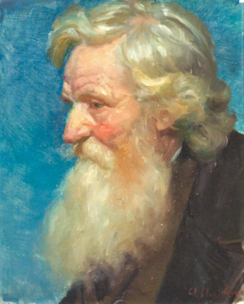 Портрет джентльмена. - Anna Ancher