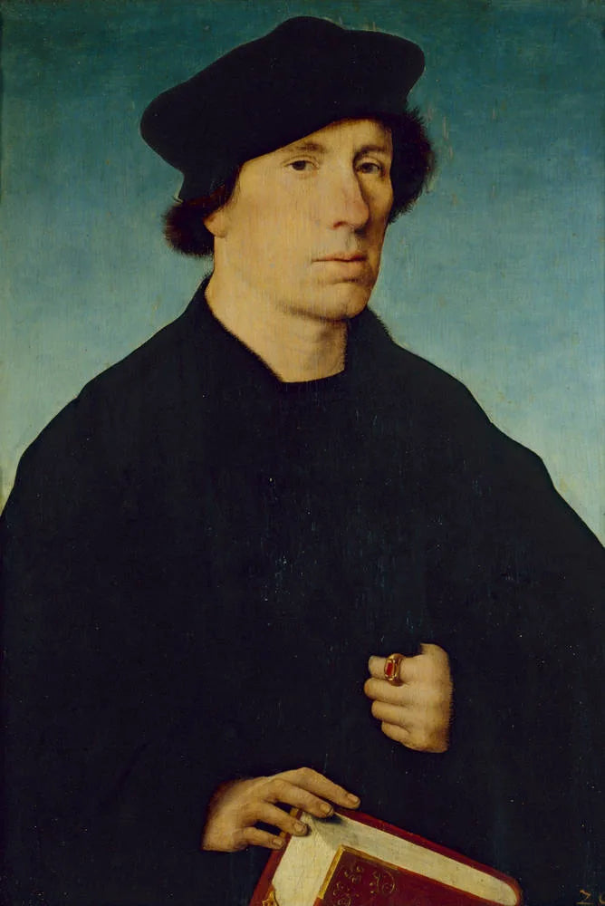 Портрет мужчины без бороды - Joos van Cleve