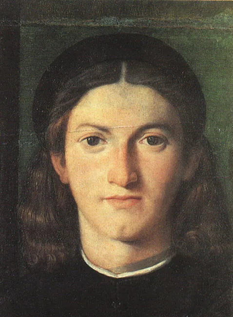 портрет молодого человека - Lorenzo Lotto